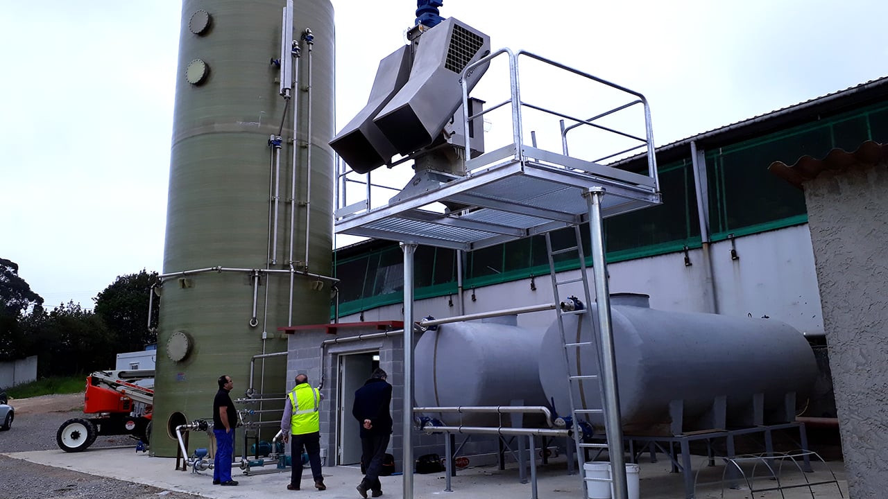 Barresqueda Plant Separator - Biogas Production