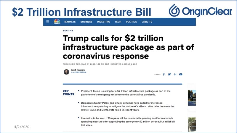 20200402 CEO Briefing Trump 2T Infrastructure