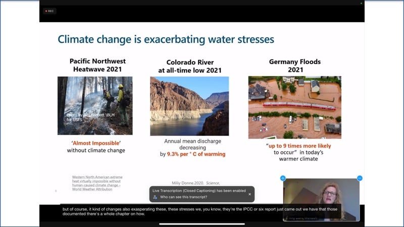 Microsoft WWW Climate Change presentation