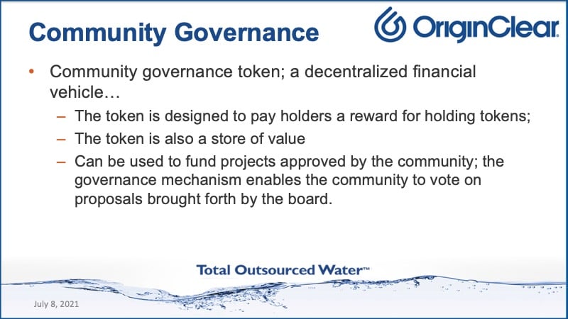 Community governance