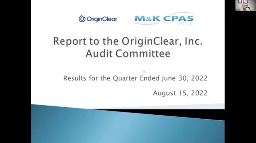 Report to OC Audit Committee