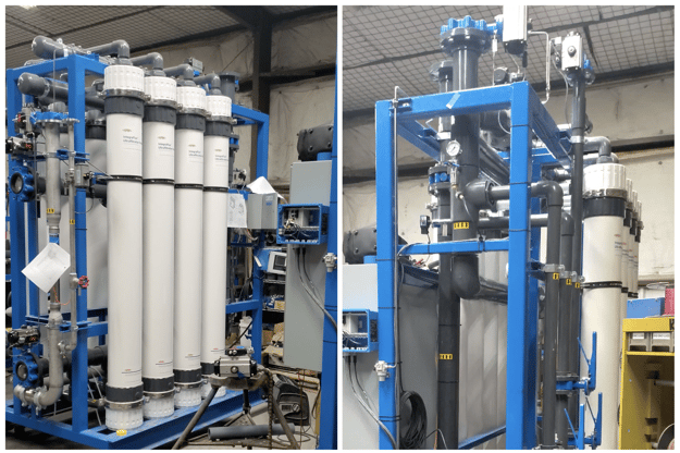 PWT Dual Train UltraFiltration system