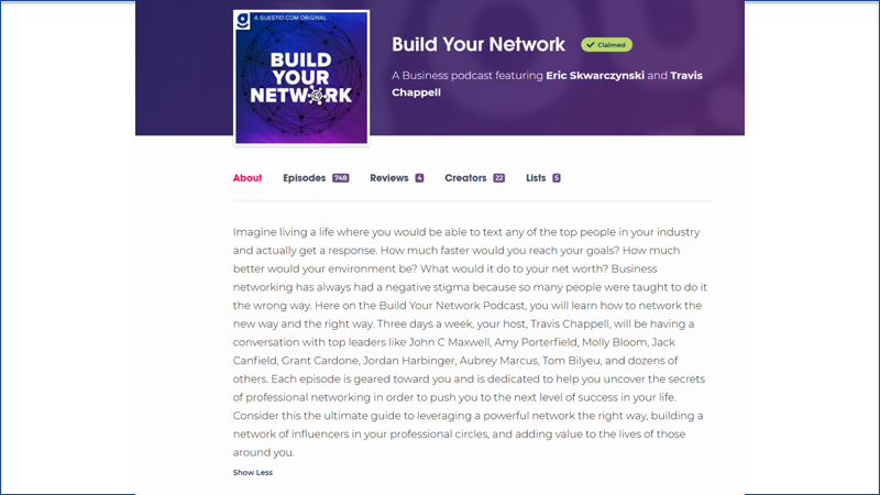 Build your Network