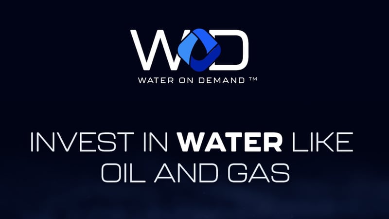 Water, Like Oil and Gas