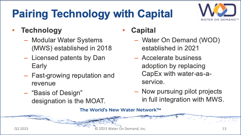 WOD w MWS pairing capital with technology