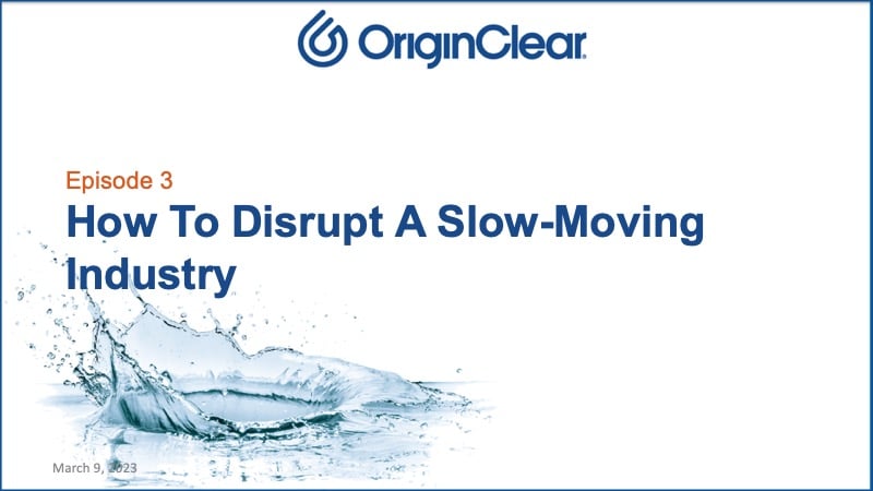 how to disrupt a slow moving industry