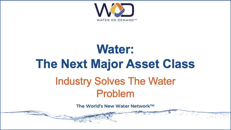 Water On Demand with Modular Water Systems presentation