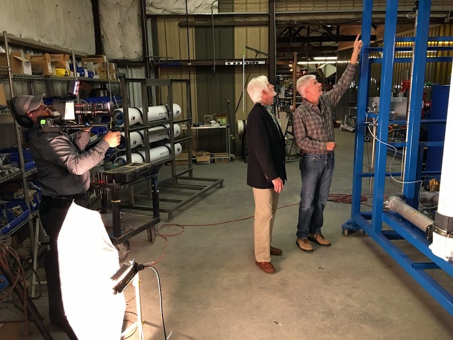 Interviews at our new subsidiary, Progressive Water Treatment of McKinney, Texas.